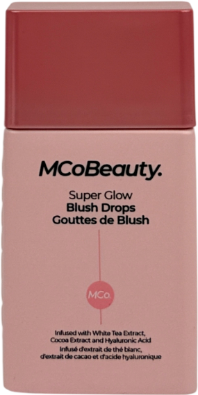 MCo Beauty Super Glow Blush Drops Pink Blush 30ml