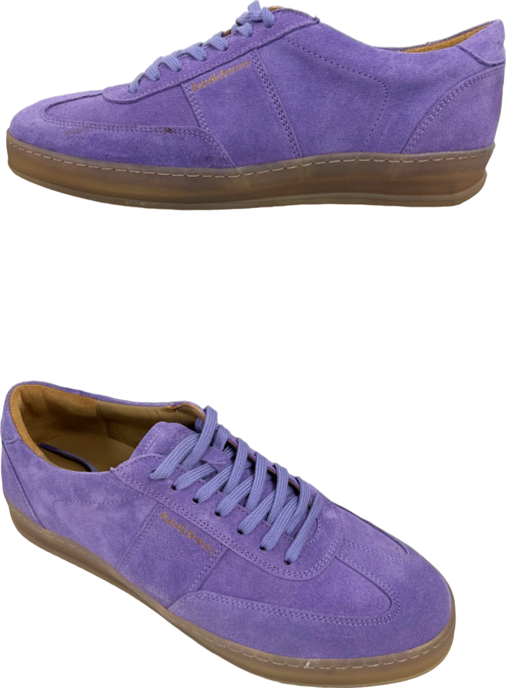 Russell & Bromley Lilac Bailey Suede Trainers EU 43