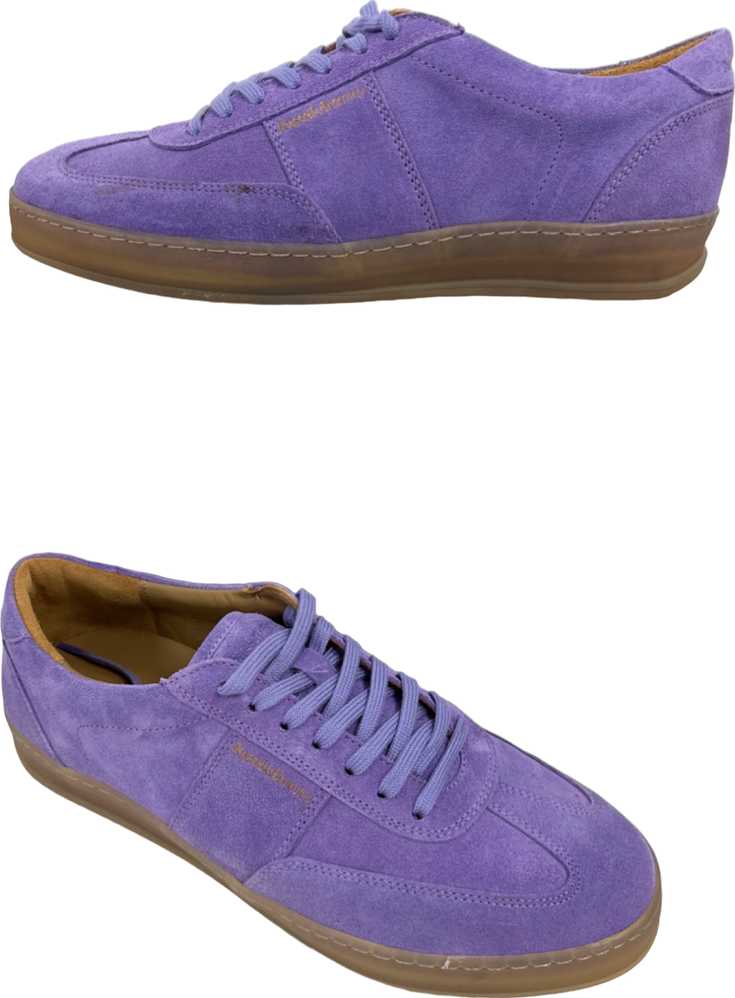 Russell & Bromley Lilac Bailey Suede Trainers EU 43