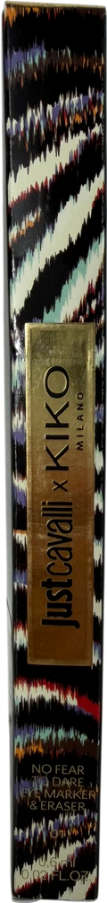 Kiko Just Cavalli No Fear To Dare Eyemarker & Eraser 01 0.6ml