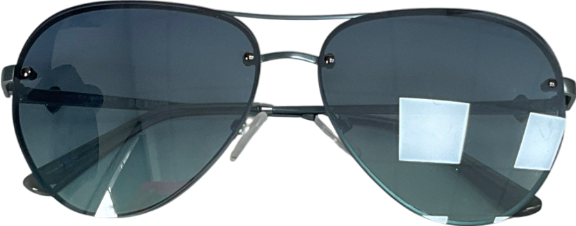 Kurt Geiger Blue Shoreditch Aviator Sunglasses