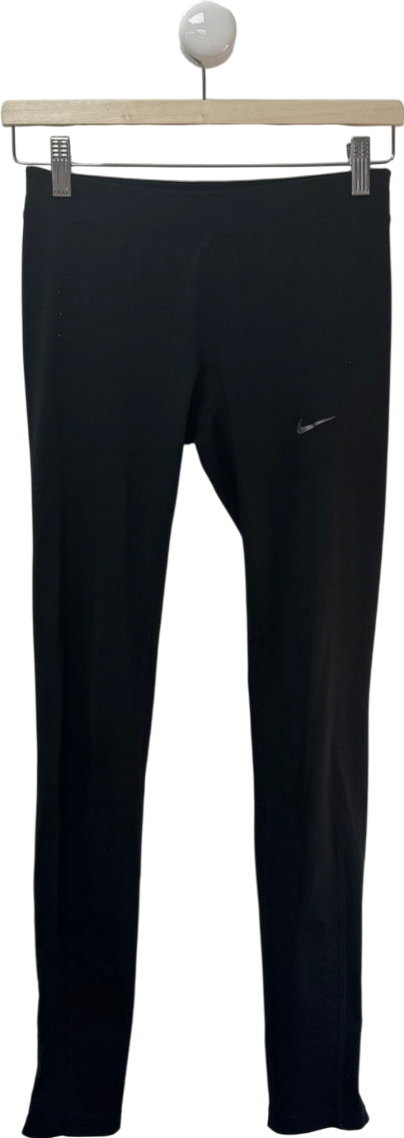 Nike Black Dri-fit High-waisted Leggings UK XS