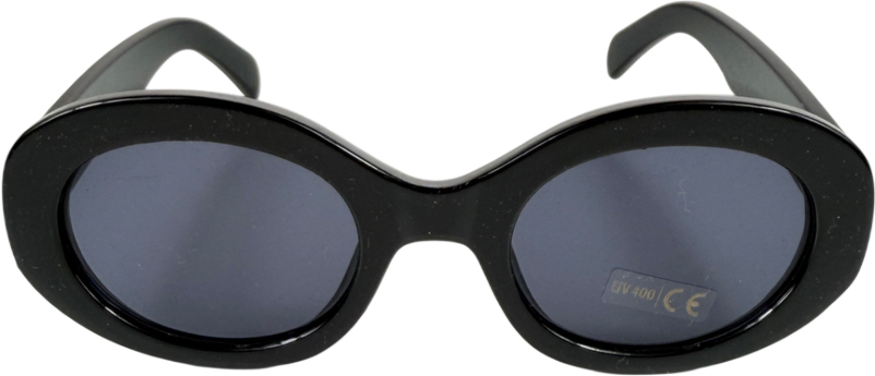 Noughts & Kisses Black Framed Sunglasses One Size