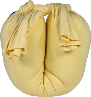 Cushy Puff Yellow Pregnancy Pillow One Size