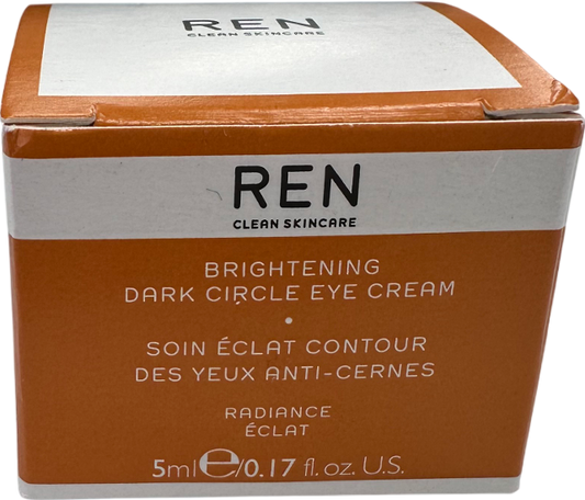 Ren Clean Skincare Radiance Brightening Dark Circle Eye Cream 5ml