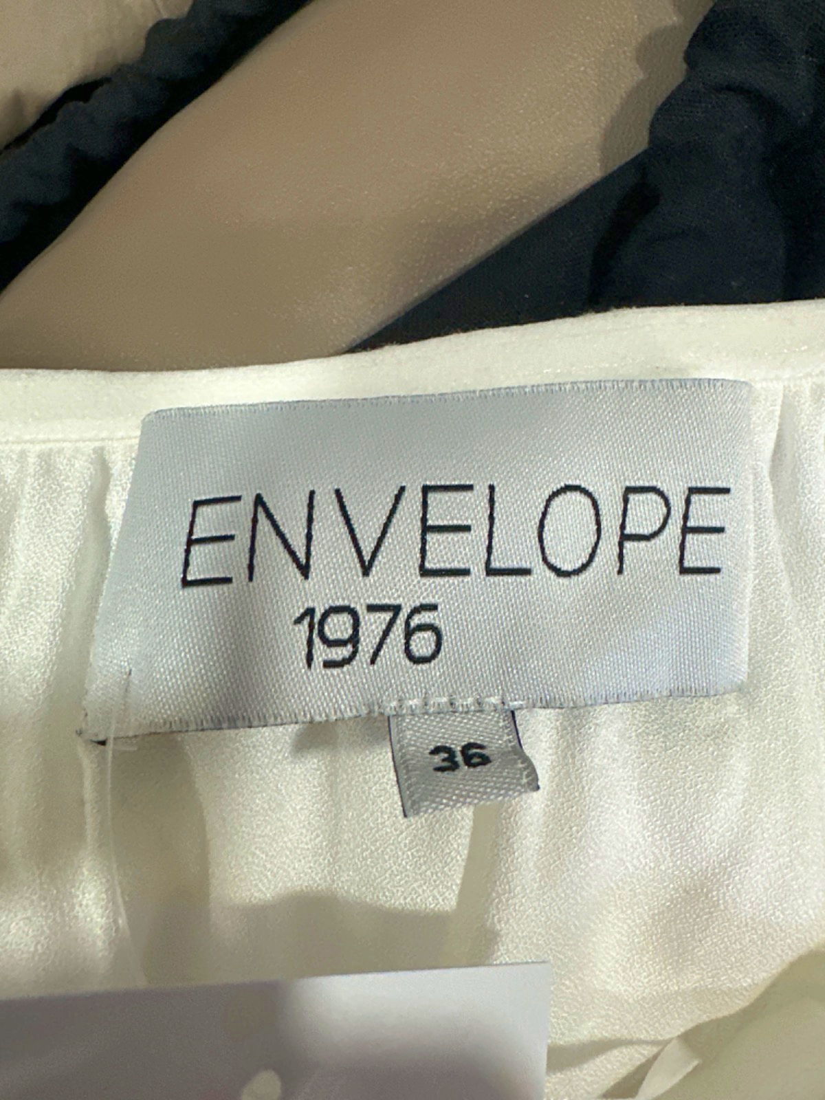 ENVELOPE 1976 White Esmoriz Dress UK XS