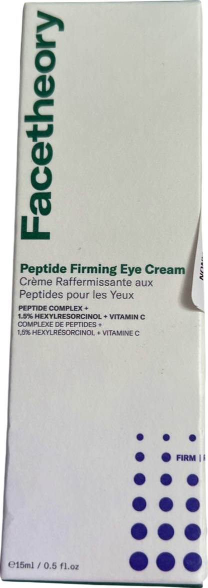 Facetheory Peptide Firming Eye Cream 15ml