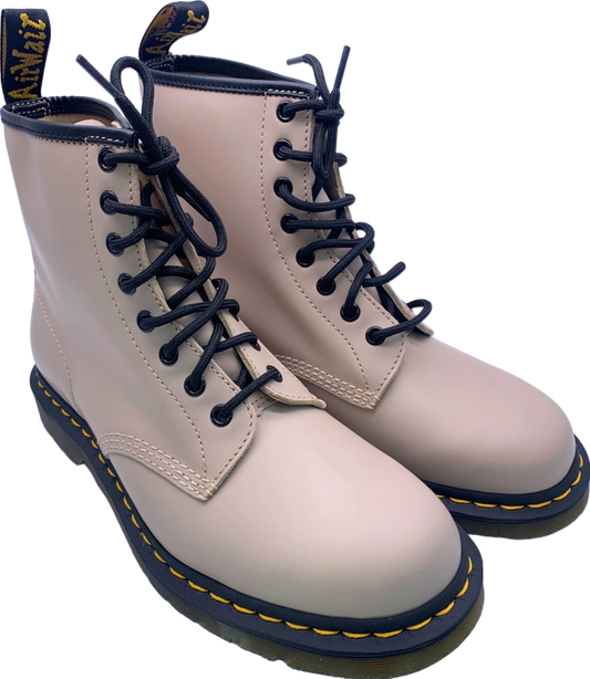 Dr. Martens White 1460 Smooth Leather Boots UK 8