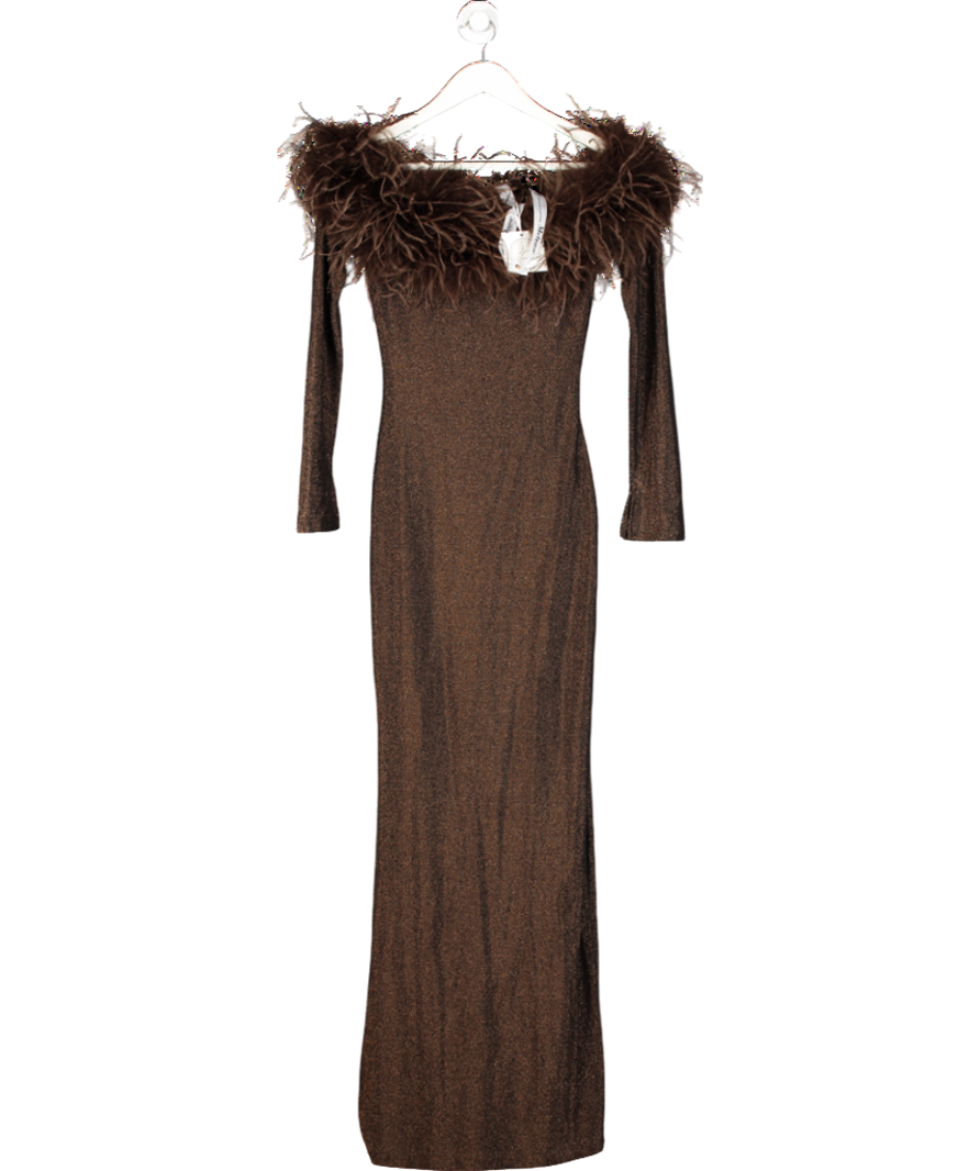 Melrose Haus Brown Margot Dress UK XS