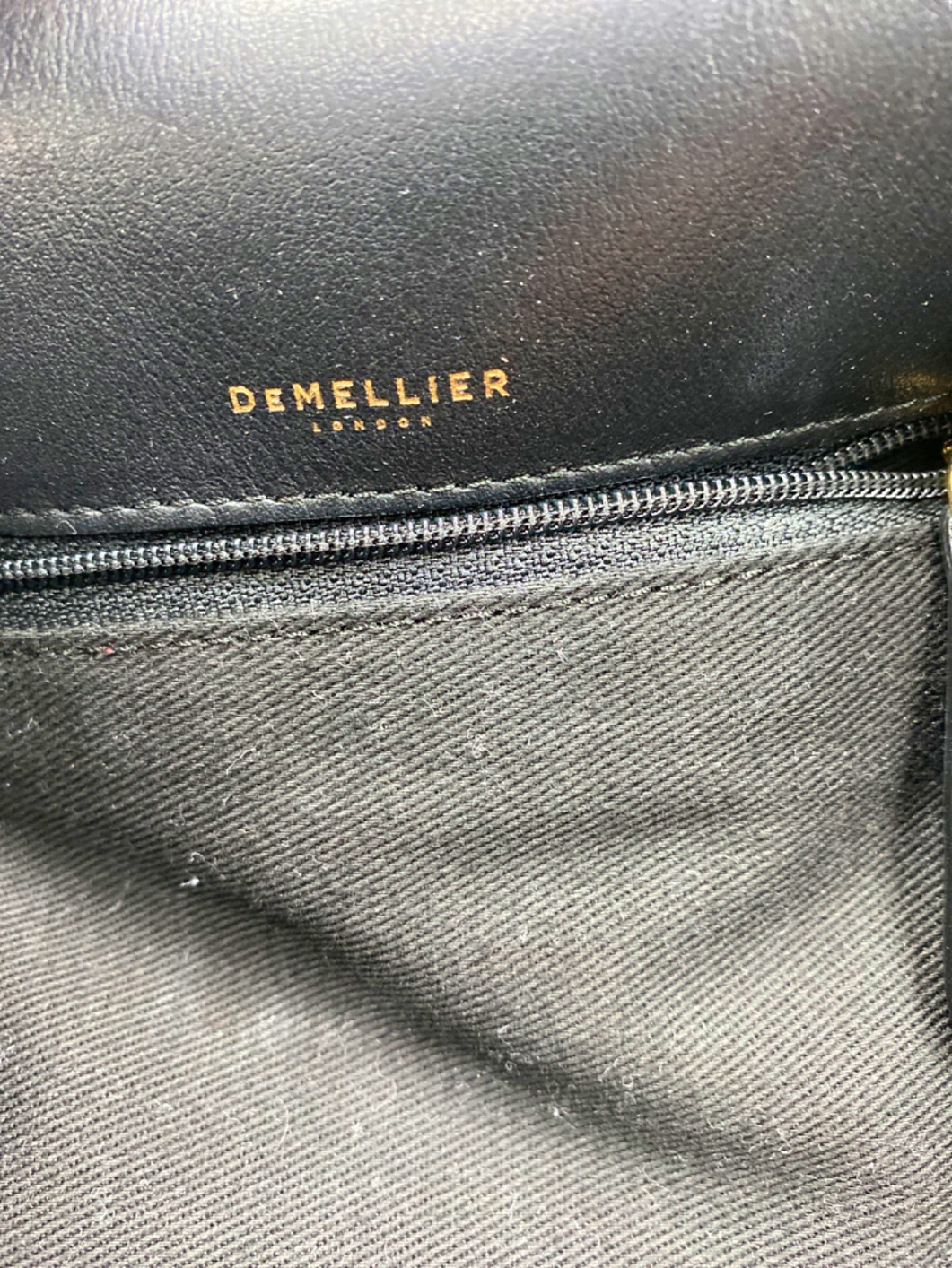 DeMellier Beige Shearling Tote Bag