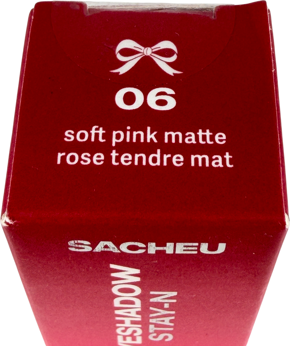 Sacheu Eyeshadow Stay-n 6 Soft Pink Matte 3.5ml