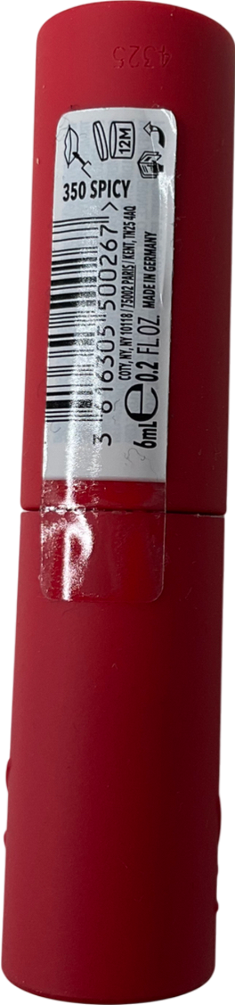 Rimmel Thrill Seeker Lip Latex Lip Stain 350 6ml