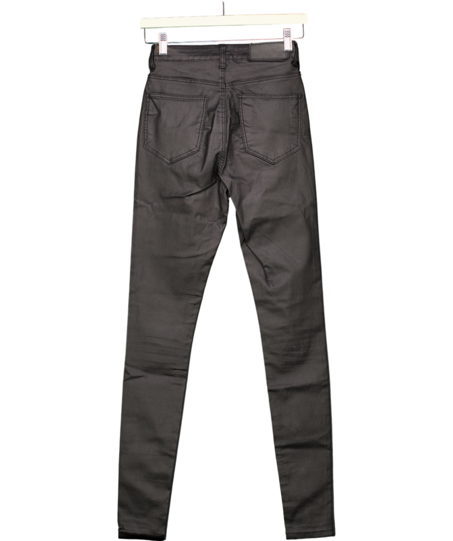 ZARA Black Nmcallie High Waist Skinny Fit Jeans UK S