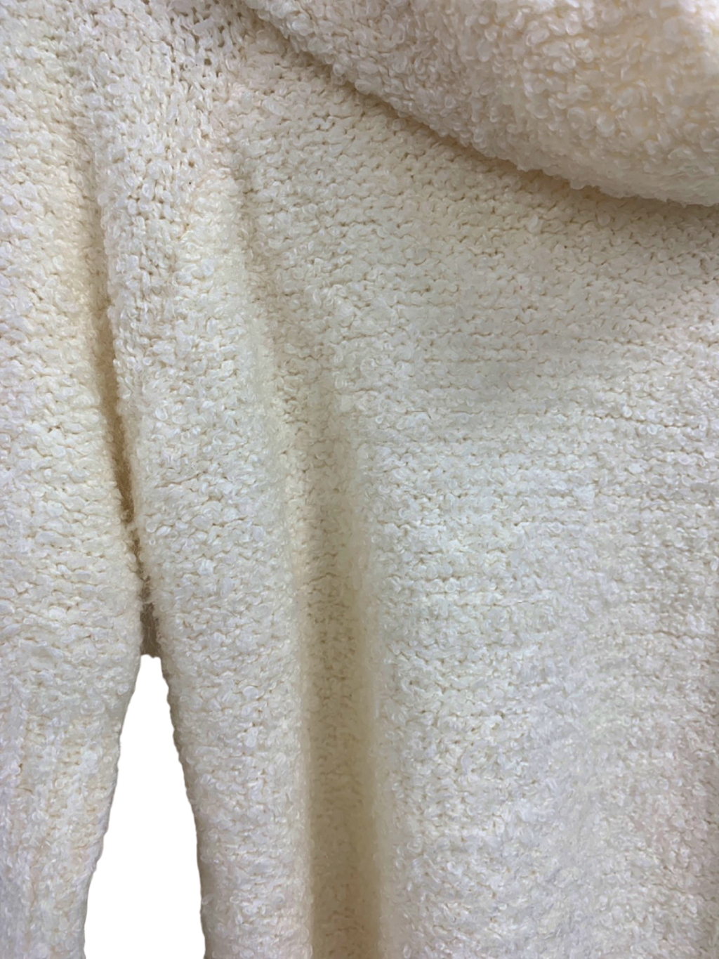 PrettyLittleThing Cream Knitted Jumper S