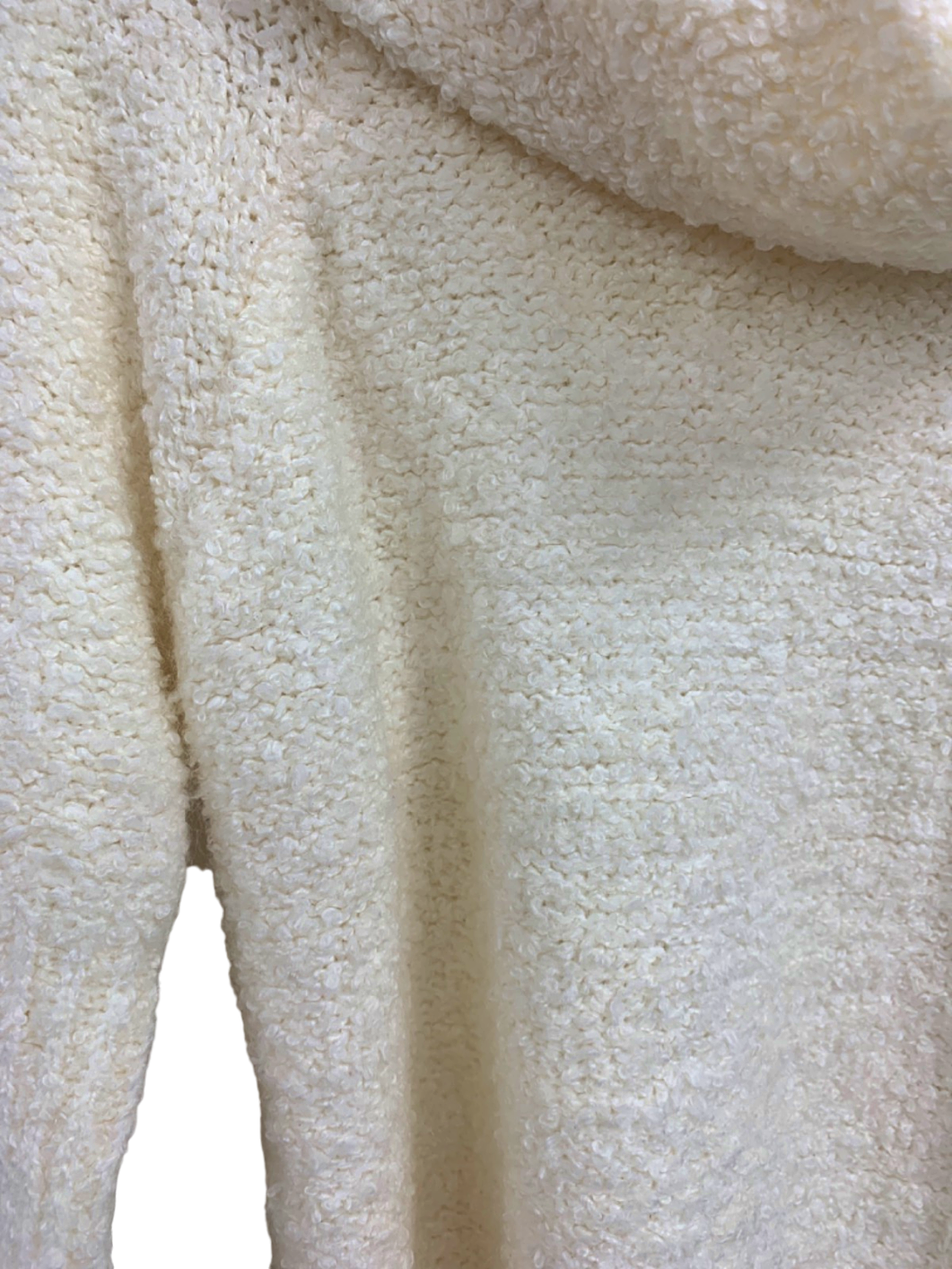 PrettyLittleThing Cream Knitted Jumper S