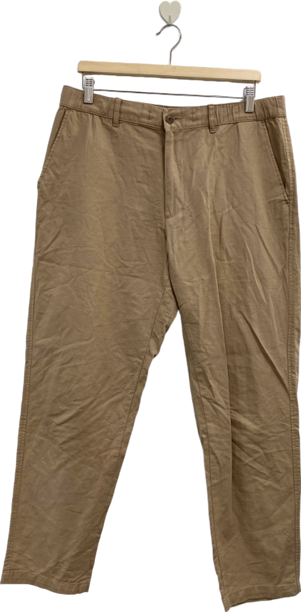 Uniqlo Beige Casual Trousers UK L