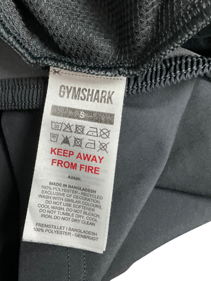 gymshark Black Woven Pocket Shorts UK S