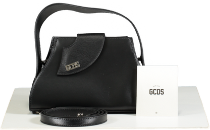 GCDS Black Seaweed Mini Handbag