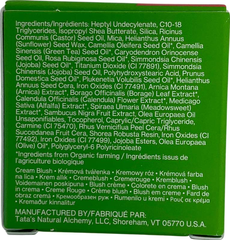 Tata Harper Cream Blush Spicy 4.5g