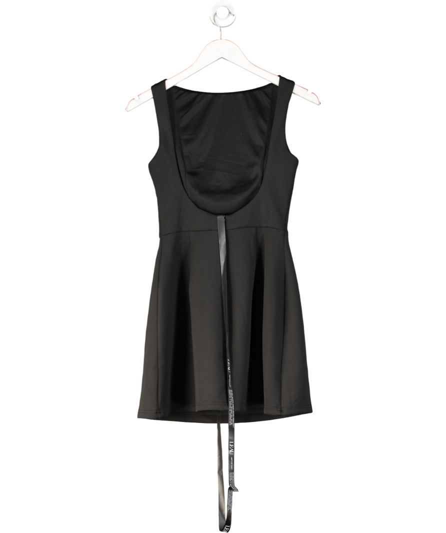 Leau Black Estelle Bustier Mini Dress UK S