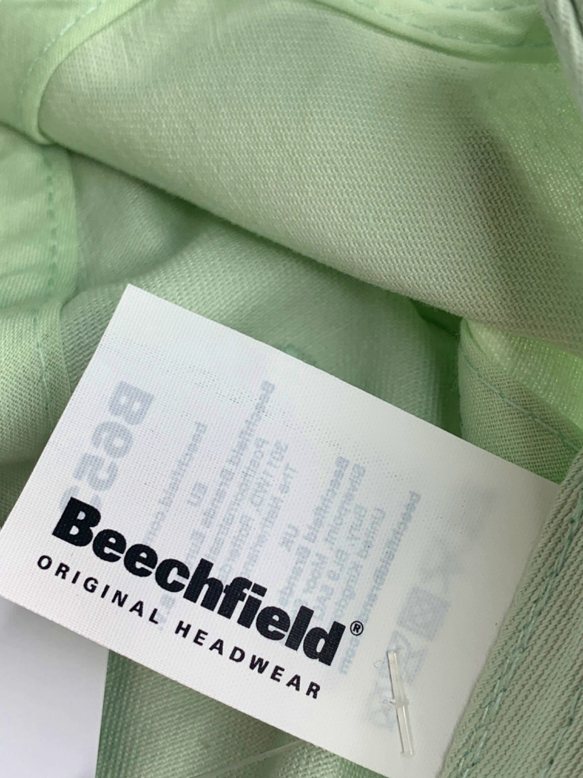 SOHO FARMHOUSE Beechfield Green Original Headwear Cap One Size