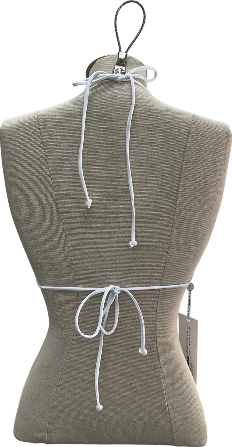 White Fox White Golden Hour Bikini Top UK L