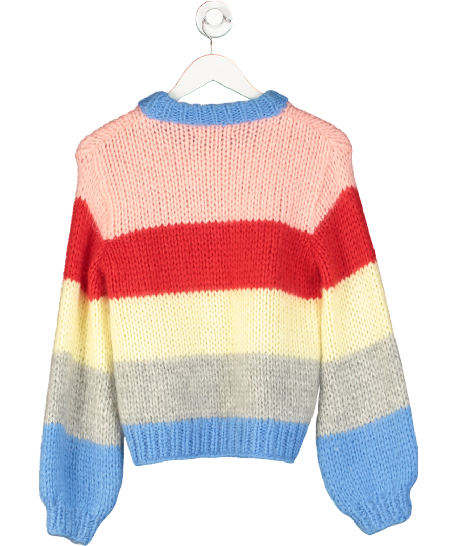 Ganni Multicoloured The Julliard Mohair Jumper UK S