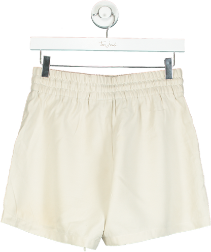 Reserved Beige Drawstring Shorts UK 8