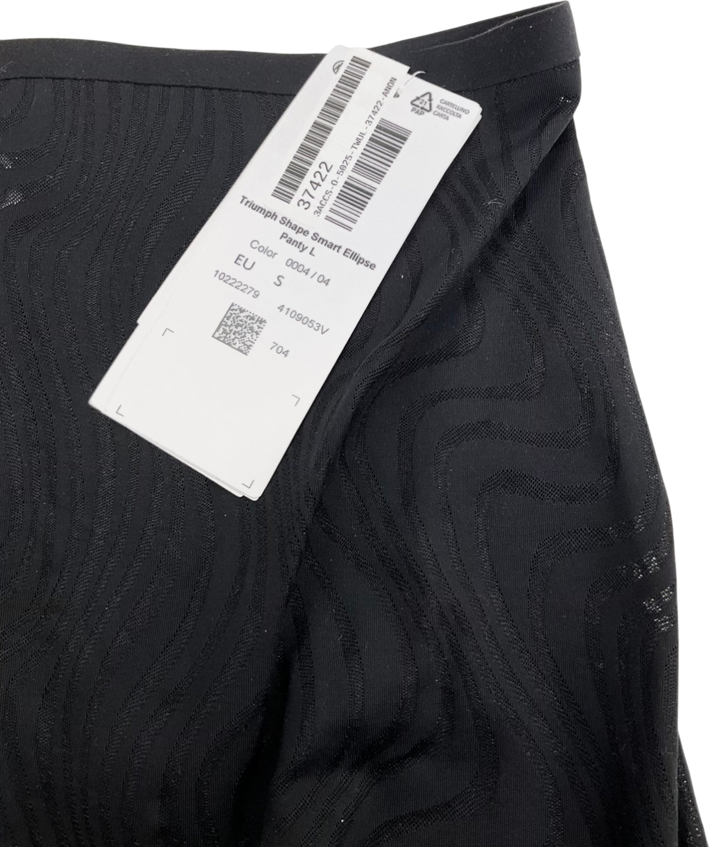 Triumph Black Shape Smart Ellipse Highwaist Shaping Knickers UK 10