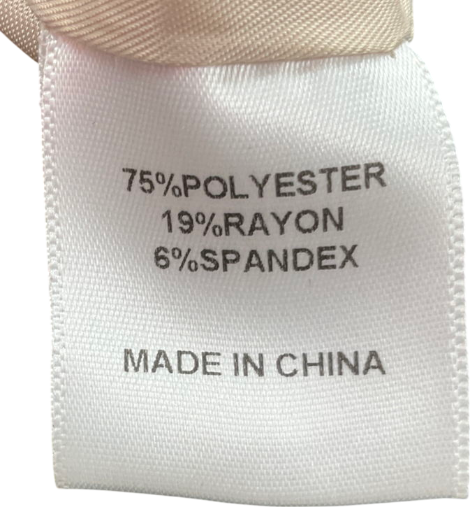 BOA Beige Classic Tailored Waistcoat UK XS