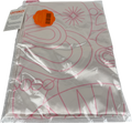 Amika Cream White And Pink Abstract Pillow Case One Size