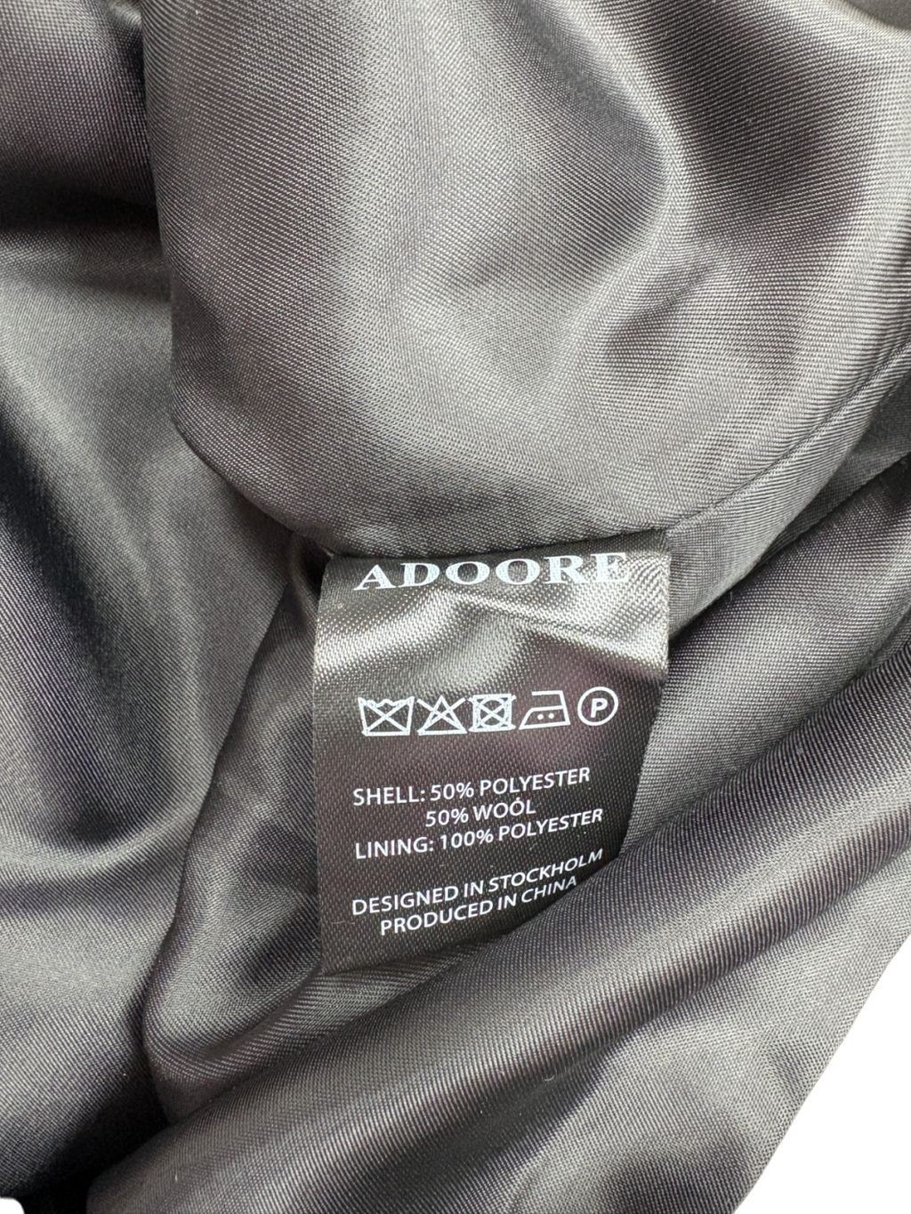 Adoore Grey Geneva Wool Suit Skirt UK 6