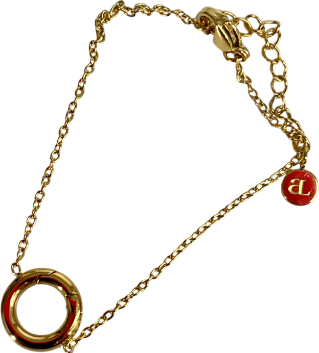Abbott Lyon Metallic Gold Ring Bracelet One Size
