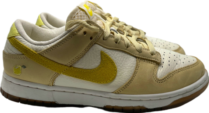 Nike Yellow/Beige Dunk Low Sneakers UK 5.5