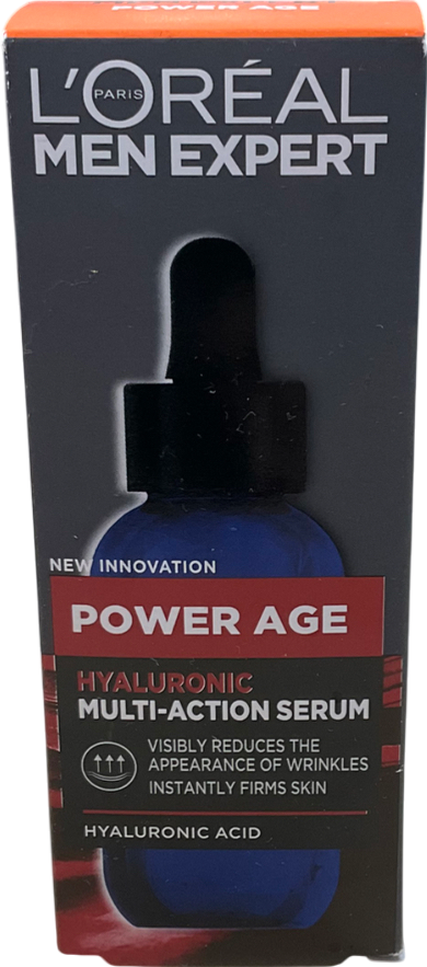loreal Men Expert Power Age Hyaluronic Acid Serum 30ml