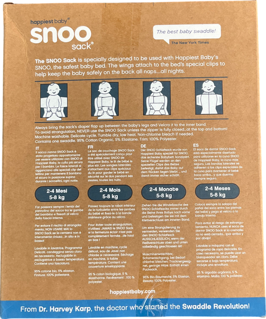 Happiest Baby Snoo Sleep Sack 2-4 months/5-8kg