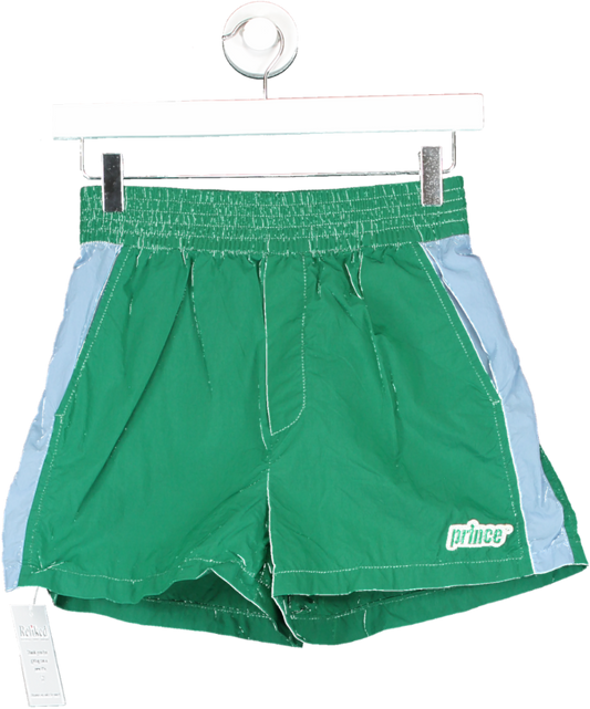 ZARA X Prince Green Nylon Shorts UK XS