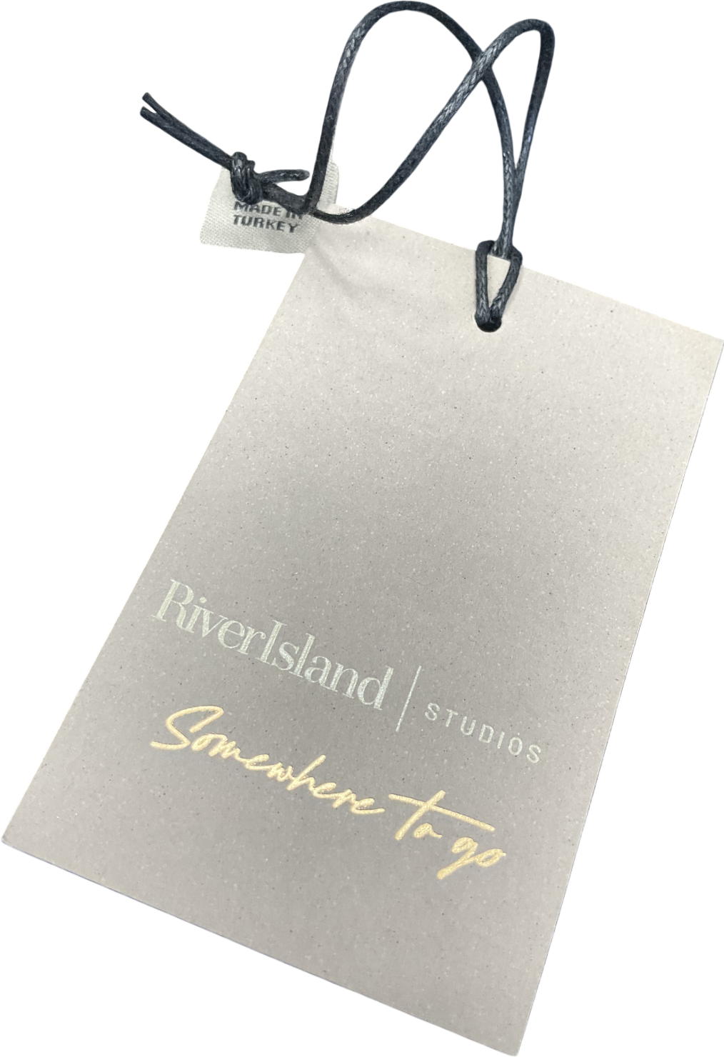 River Island Blue Denim Look Halter Mini Dress UK XS