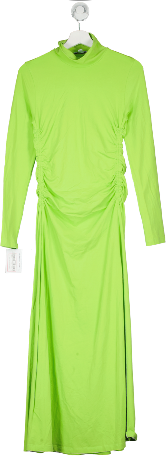 cos Green Voluminous V-neck Dress BNWT UK 12 – Reliked