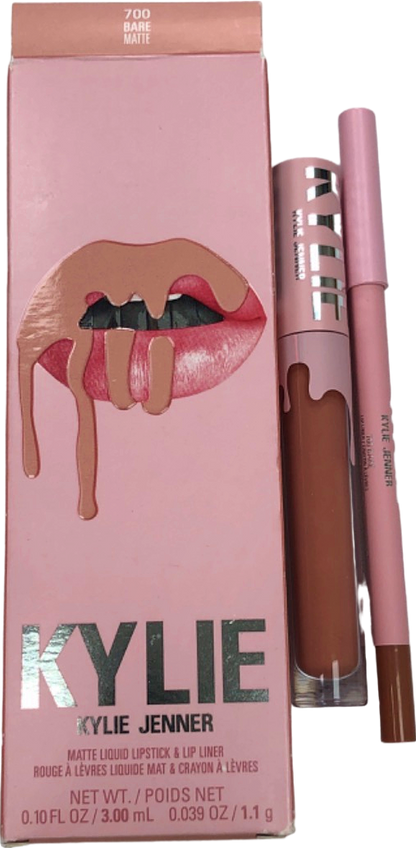 Kylie Jenner Matte Liquid Lipstick & Lip Liner 700 Bare 3 ml
