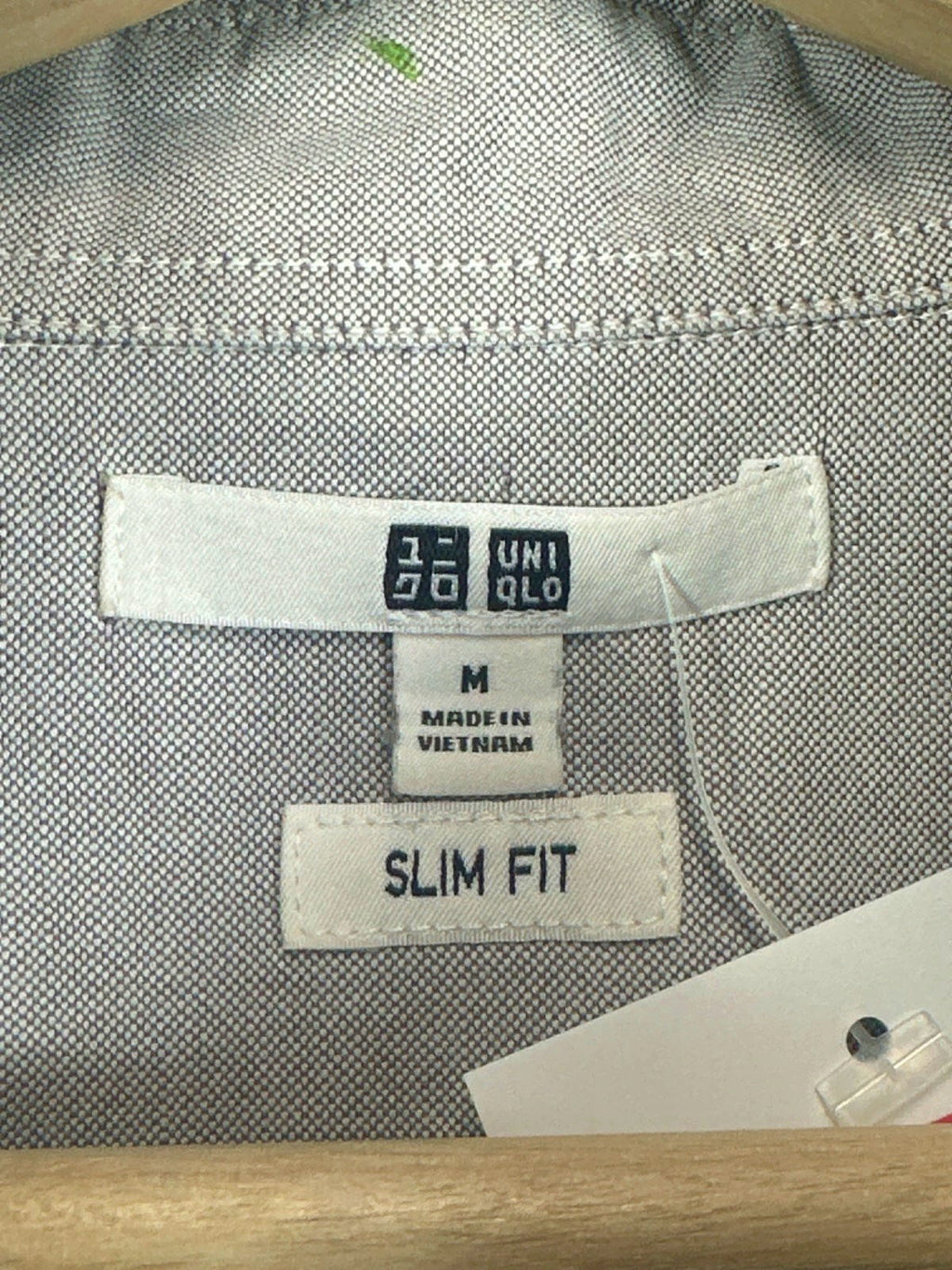 UNIQLO Grey Slim Fit Shirt UK M
