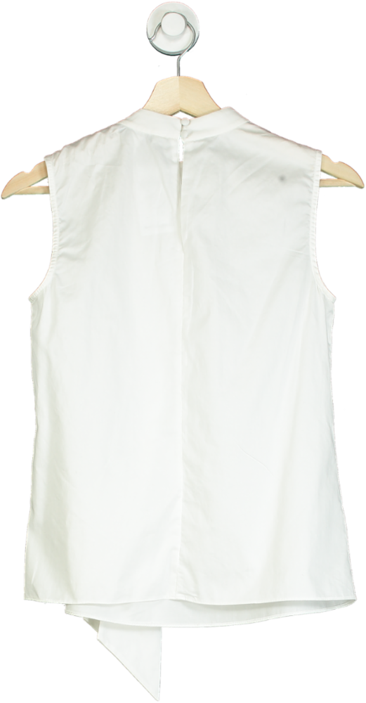 LK Bennett White TW Freud Sleeveless Top UK 6