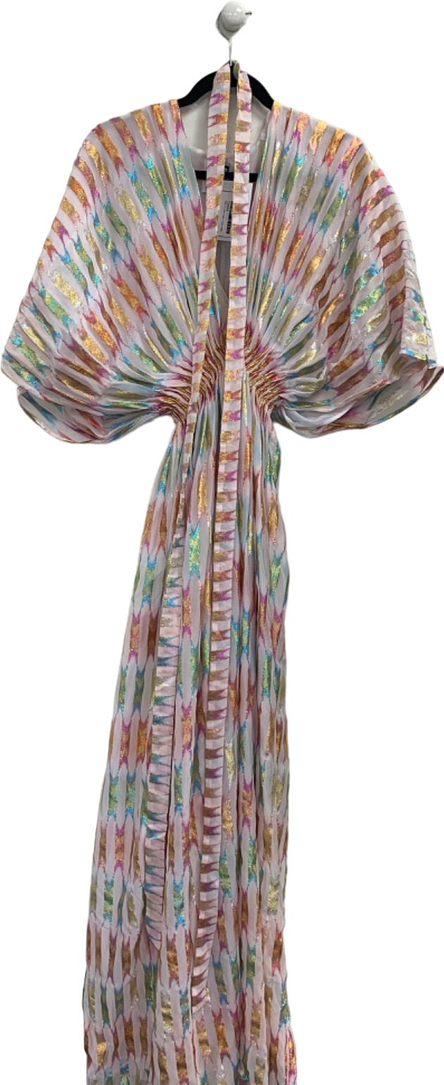 SUSANCARYS Multi-Coloured Maxi Dress UK 8