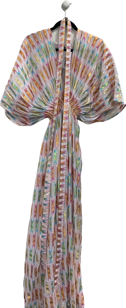 SUSANCARYS Multi-Coloured Maxi Dress UK 8