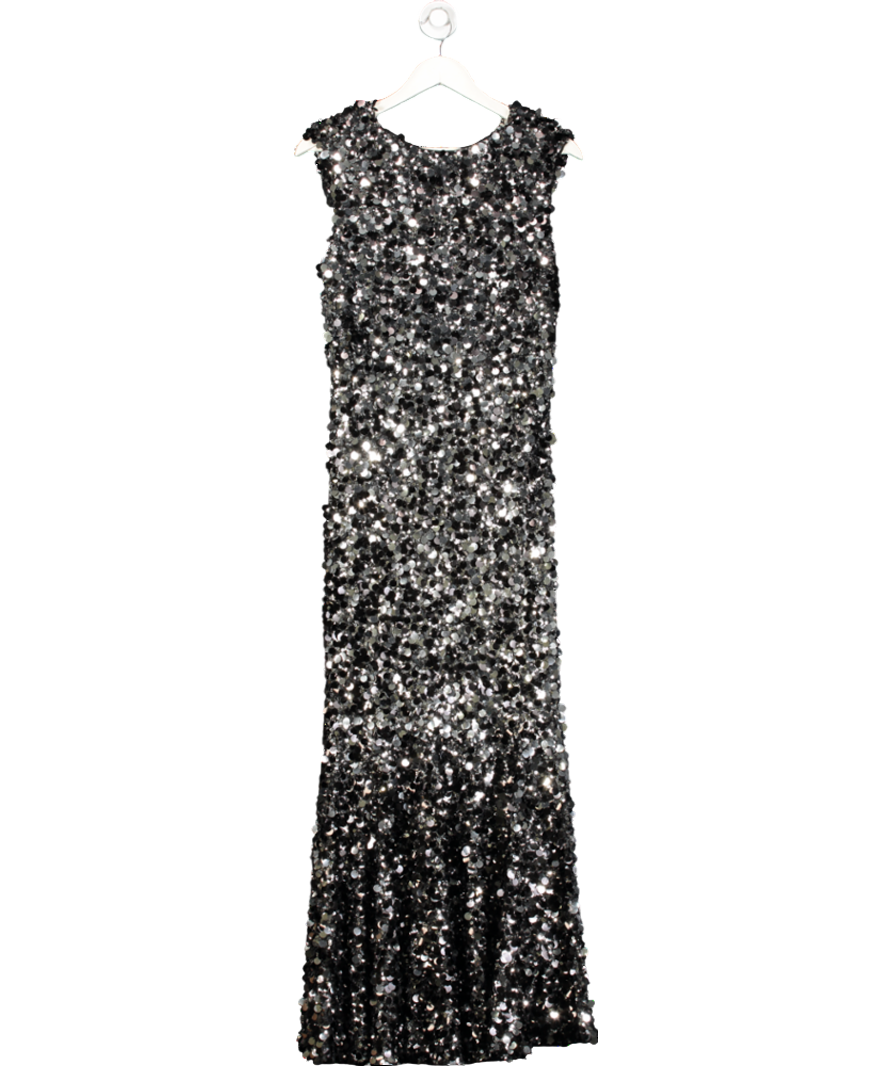 Phase Eight Metallic Nina Sequin Maxi Dress UK 10