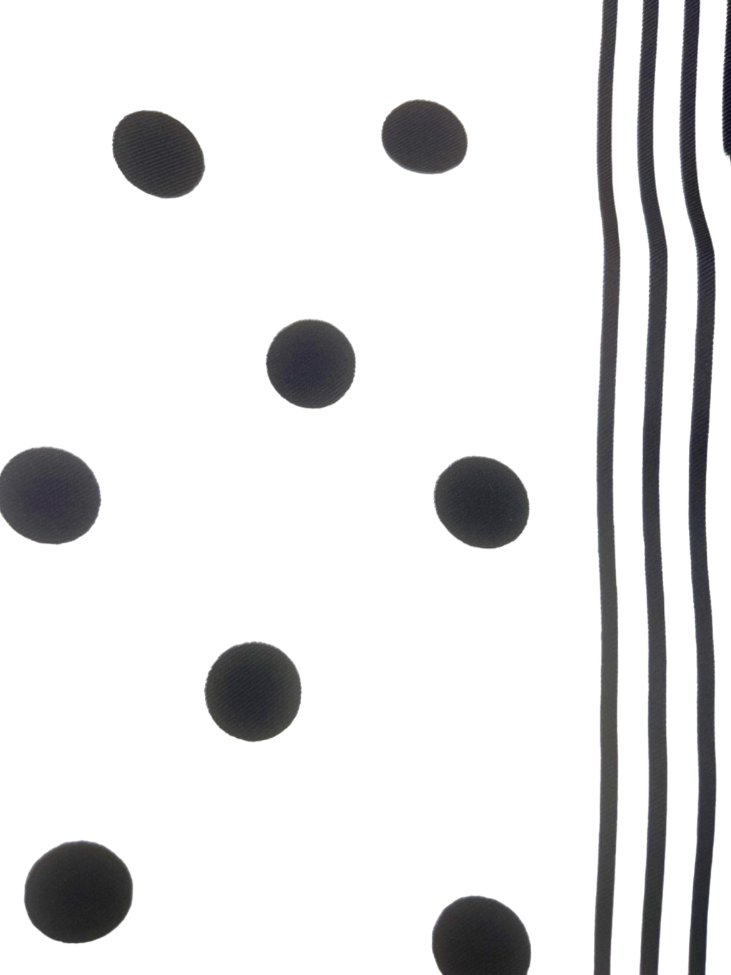 Goelia Navy Polka Dot Scarf UK One Size