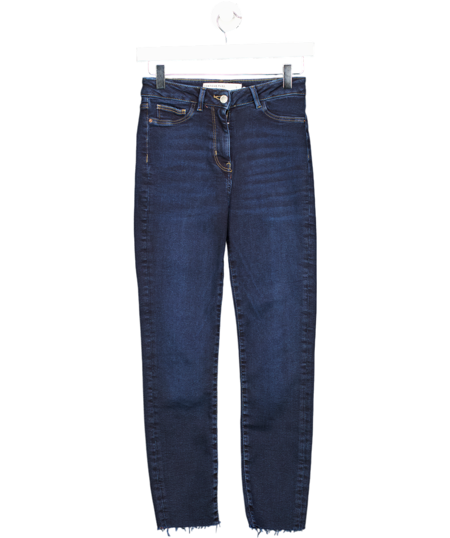 Next Blue Contour Flex Skinny Jeans UK S
