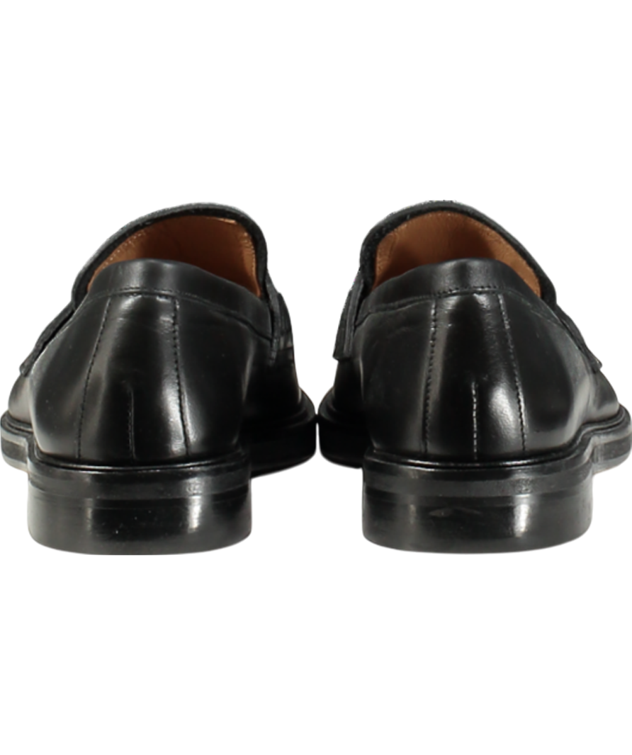 Flattered Black Sara Leather Loafer UK 5 EU 38 👠