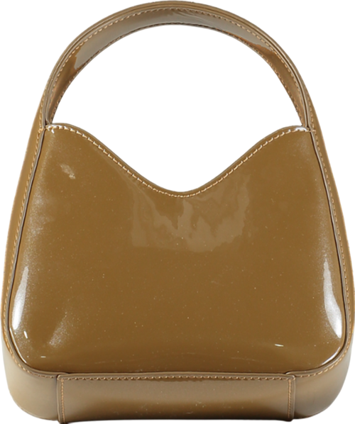 1am gore Brown Mini Arc Handbag