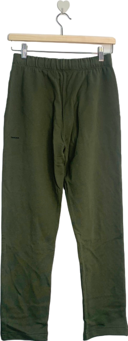 PANGAIA Rosemary Green Organic Cotton Slim Leg Track Pants XS